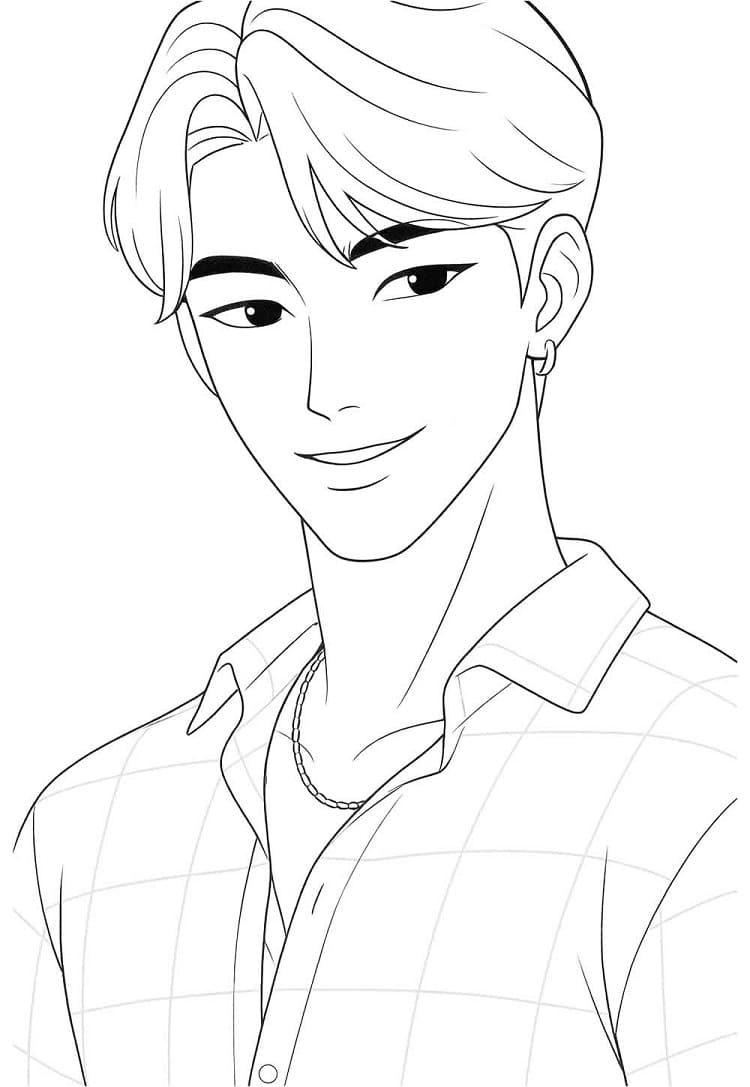 Planse de colorat cu Saja Boys