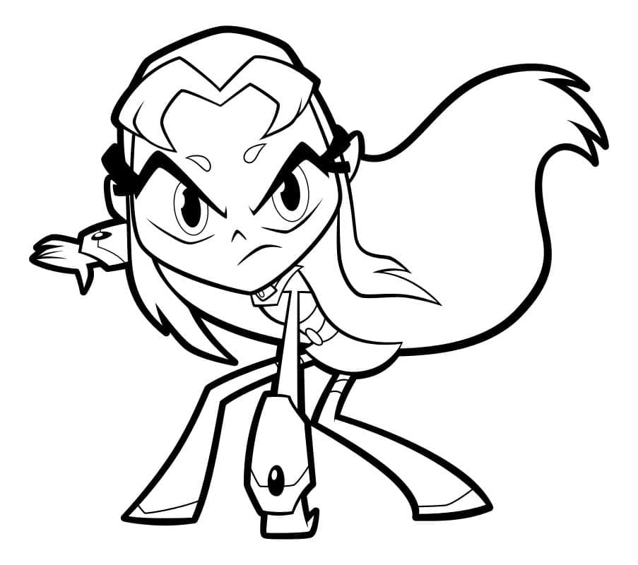 Fise de colorat cu Tineri Titani de colorat p38