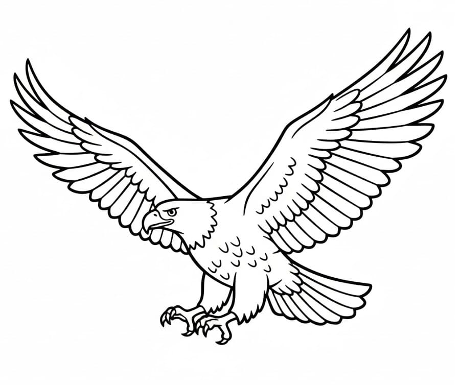 Fise de colorat cu Vulturi de colorat p16