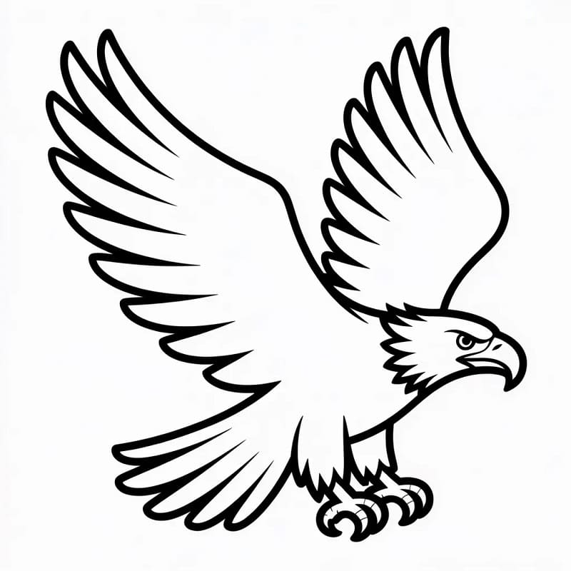 Fise de colorat cu Vulturi de colorat p17