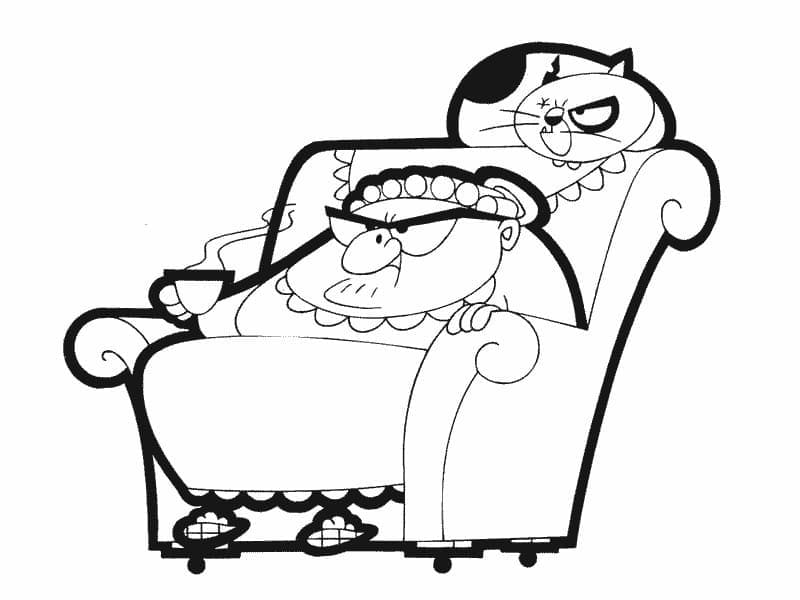 Fise de colorat cu Imagine Mr Bean gratis