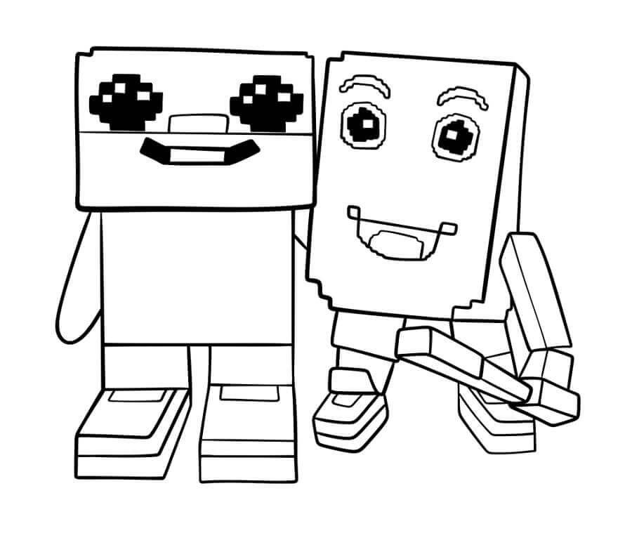 Fise de colorat cu Imagine Steal a Brainrot