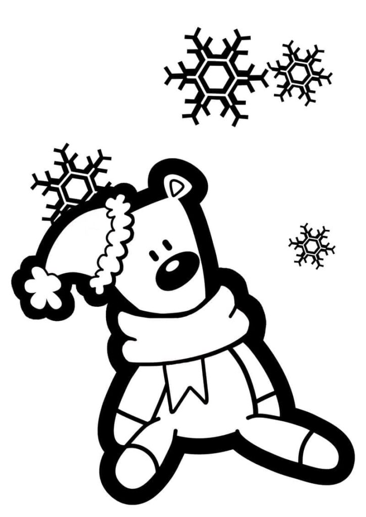 Fise de Colorat cu Mr Bean pentru copii de 3 ani