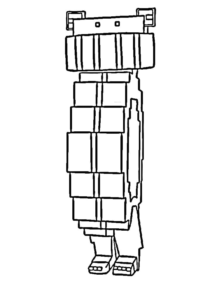 Fise de colorat cu Roblox Steal a Brainrot