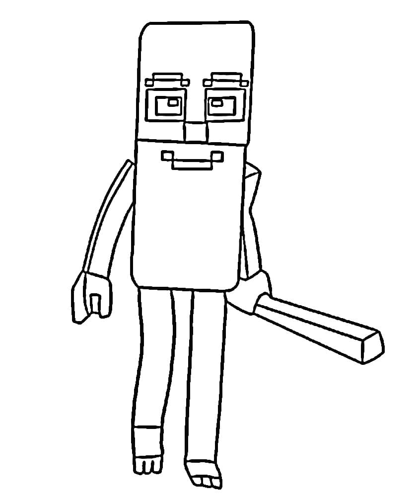 Fise de colorat cu Steal a Brainrot de colorat p01