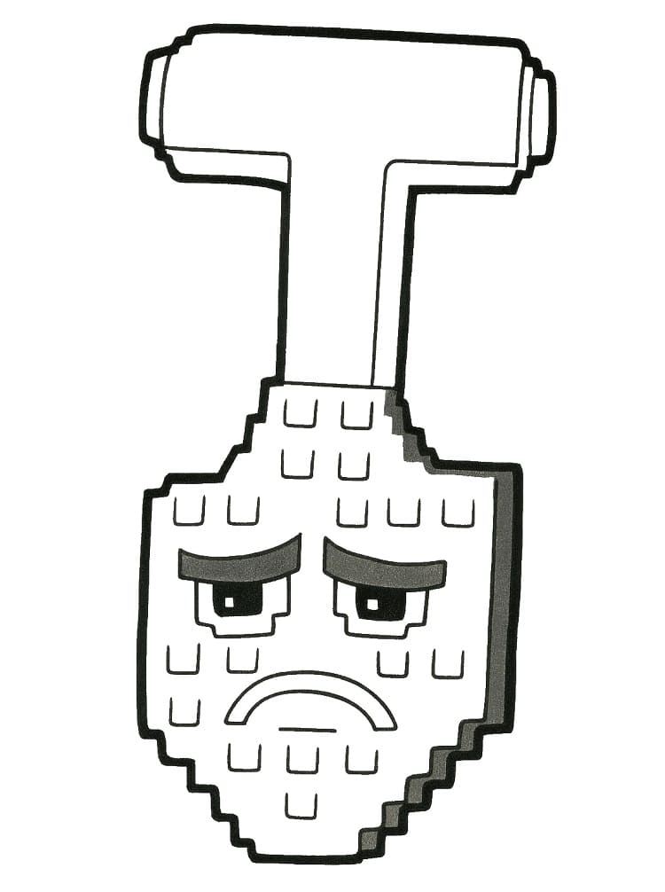 Fise de colorat cu Steal a Brainrot de colorat p03