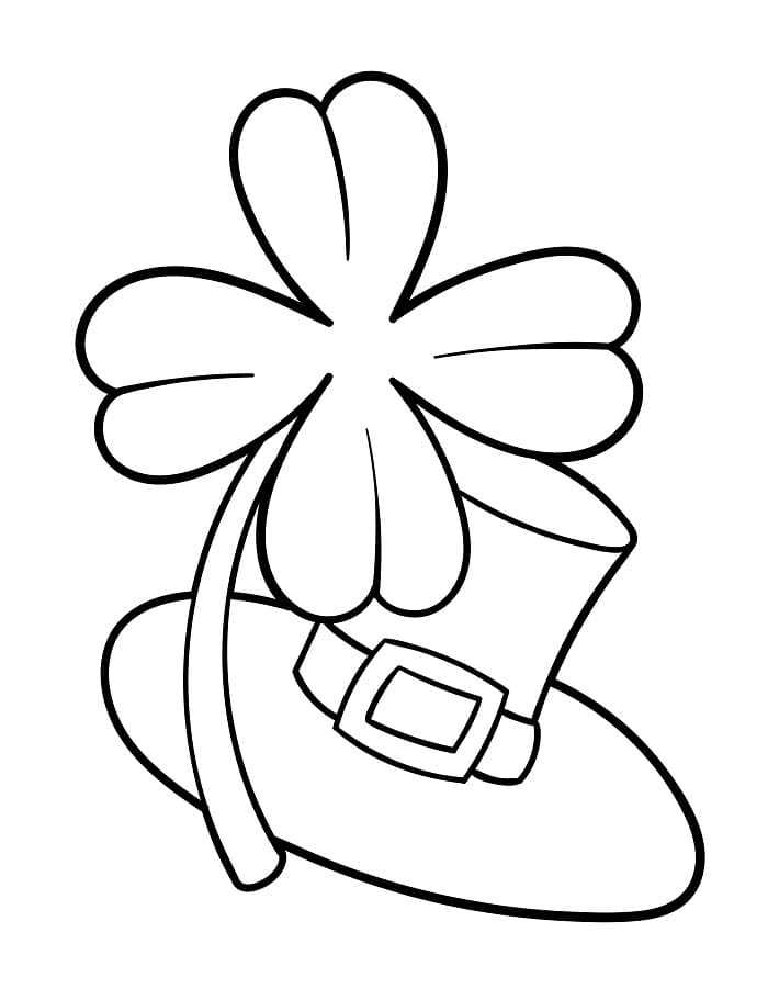 Fise de colorat cu Ziua Sfântului Patrick de colorat p11