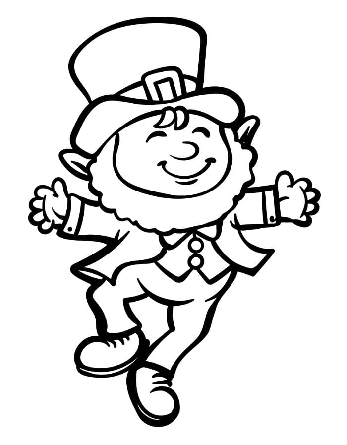 Fise de colorat cu Ziua Sfântului Patrick de colorat p13