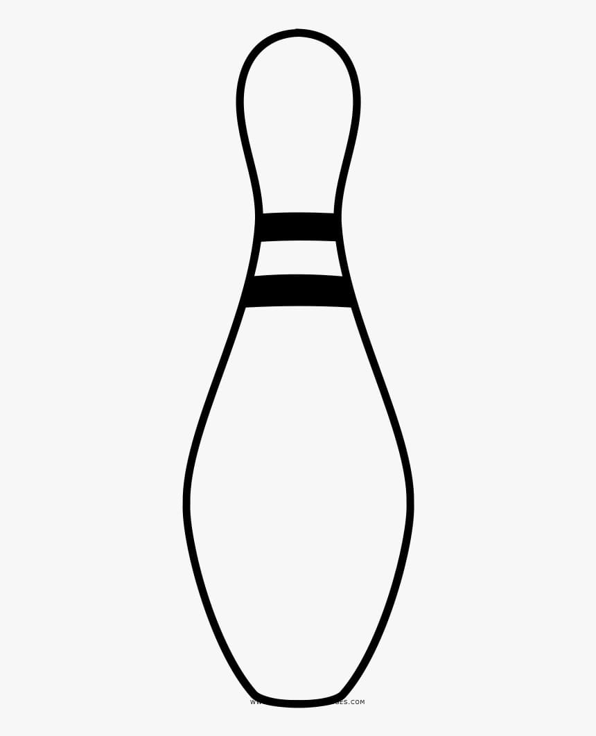 Fise de colorat cu Bowling pentru tipărire