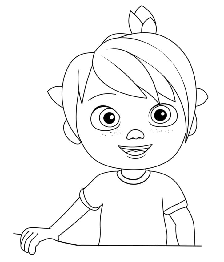 Fise de colorat cu Cocomelon gratuit