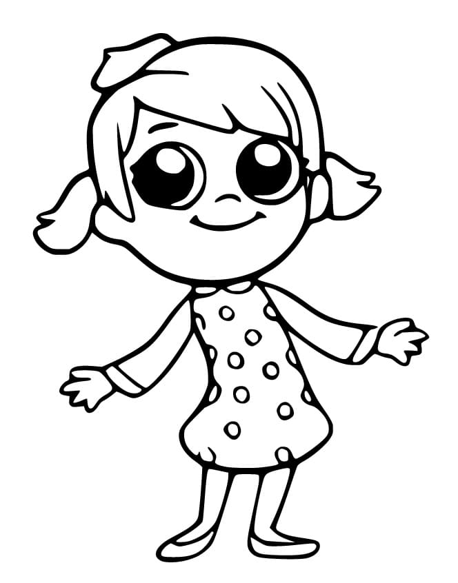 Fise de colorat cu Cocomelon pentru copii de 1 an