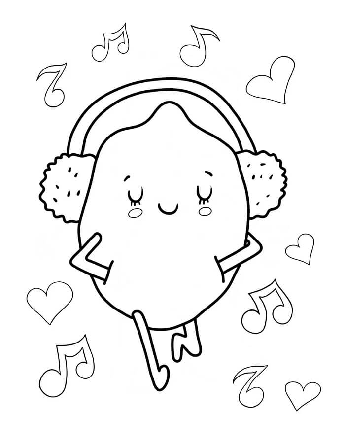 Fise de colorat cu Lămâie imprimabilă gratis