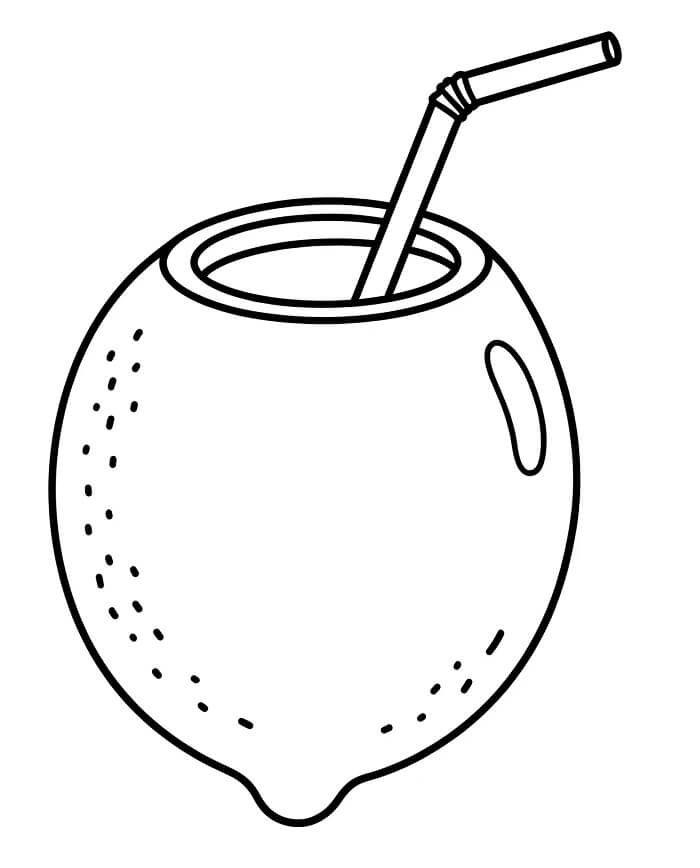 Fise de colorat cu Lămâie pentru copii de 2 ani