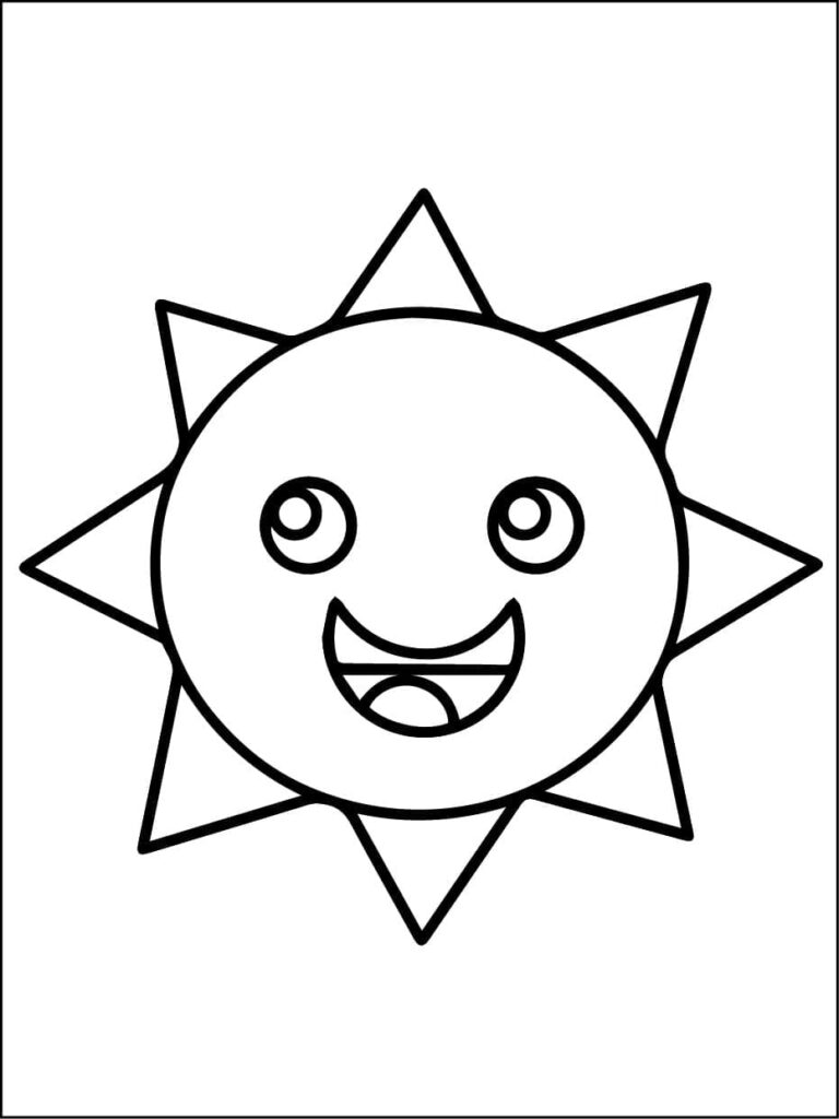 Omalovánka Mr. Sun de la Sprunki