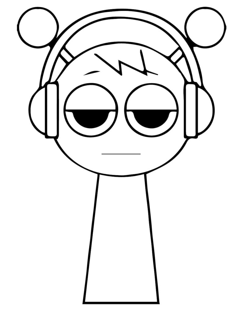 Omalovánka Oren Incredibox Sprunki