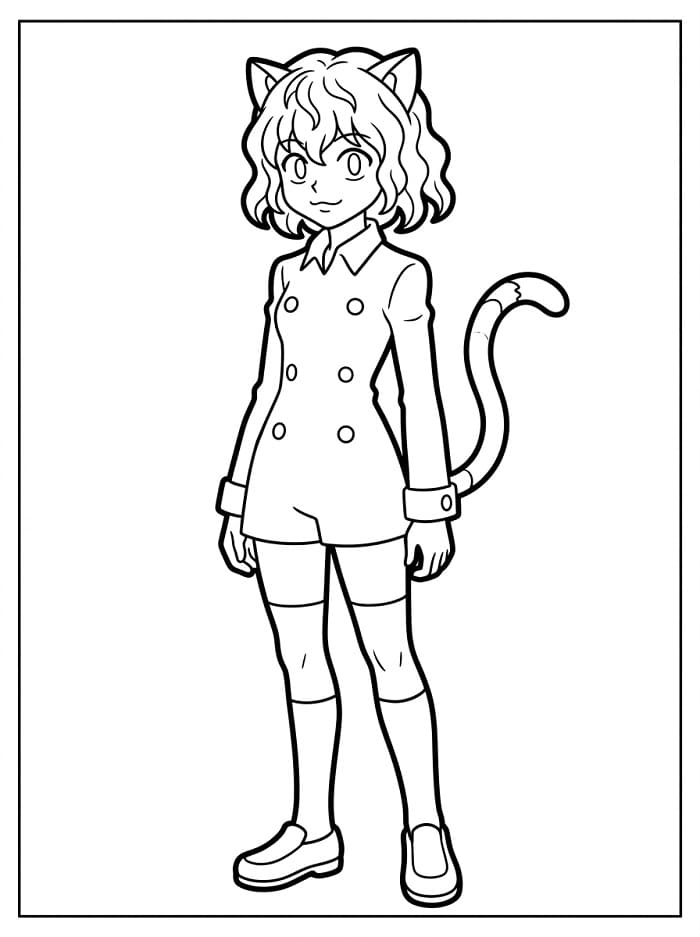 Fise de colorat cu Hunter x Hunter gratis