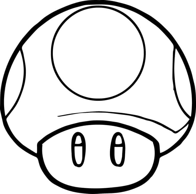 Fise de colorat cu Planșă imprimabilă cu Toad
