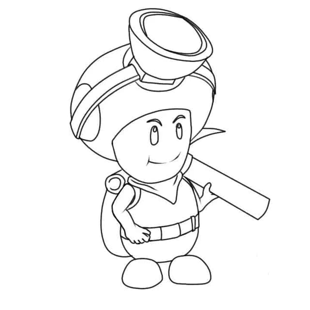 Fise de colorat cu Toad gratuit pentru imprimare