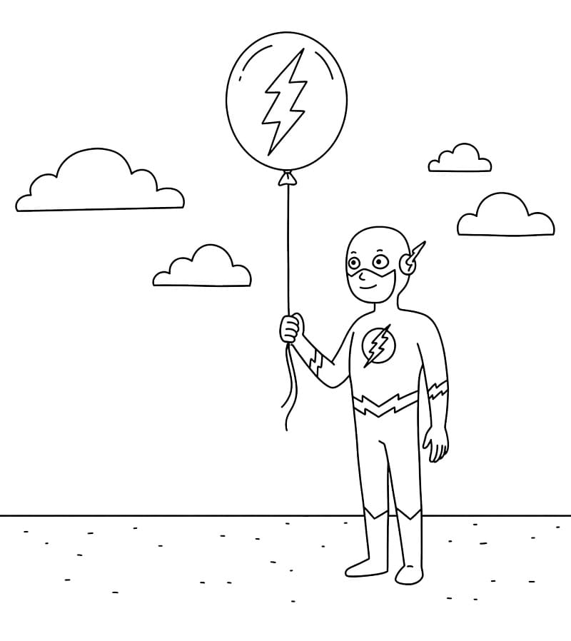 Fise de colorat cu Imagine cu Flash